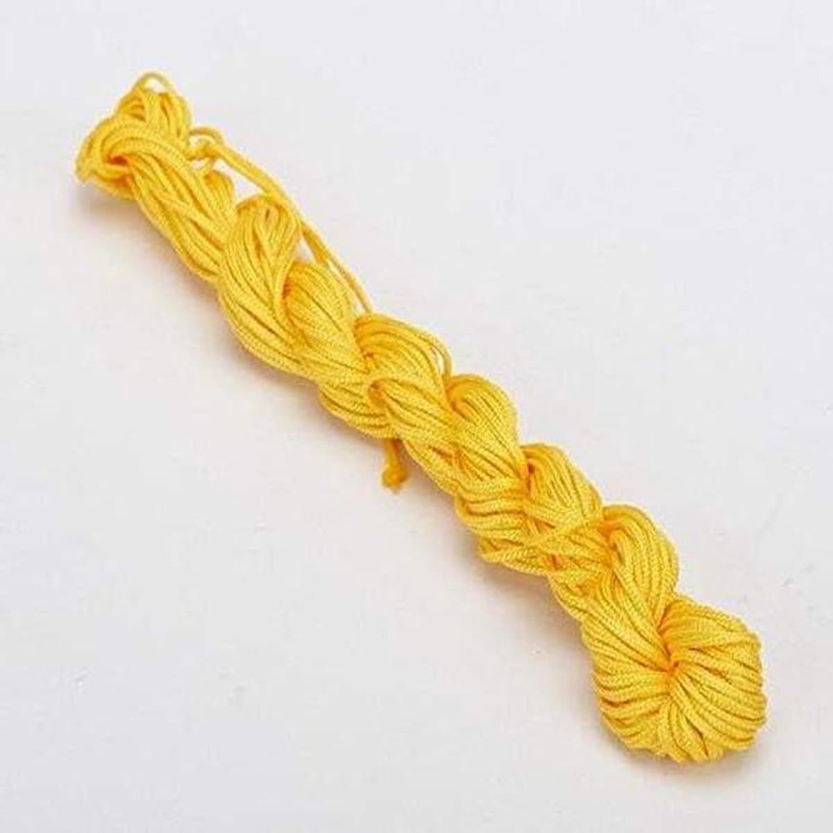 Nylon Koord - Macrame Draad - Sieraden Maken - Sterk En Duurzaam - 28 Meter - Diverse Kleuren