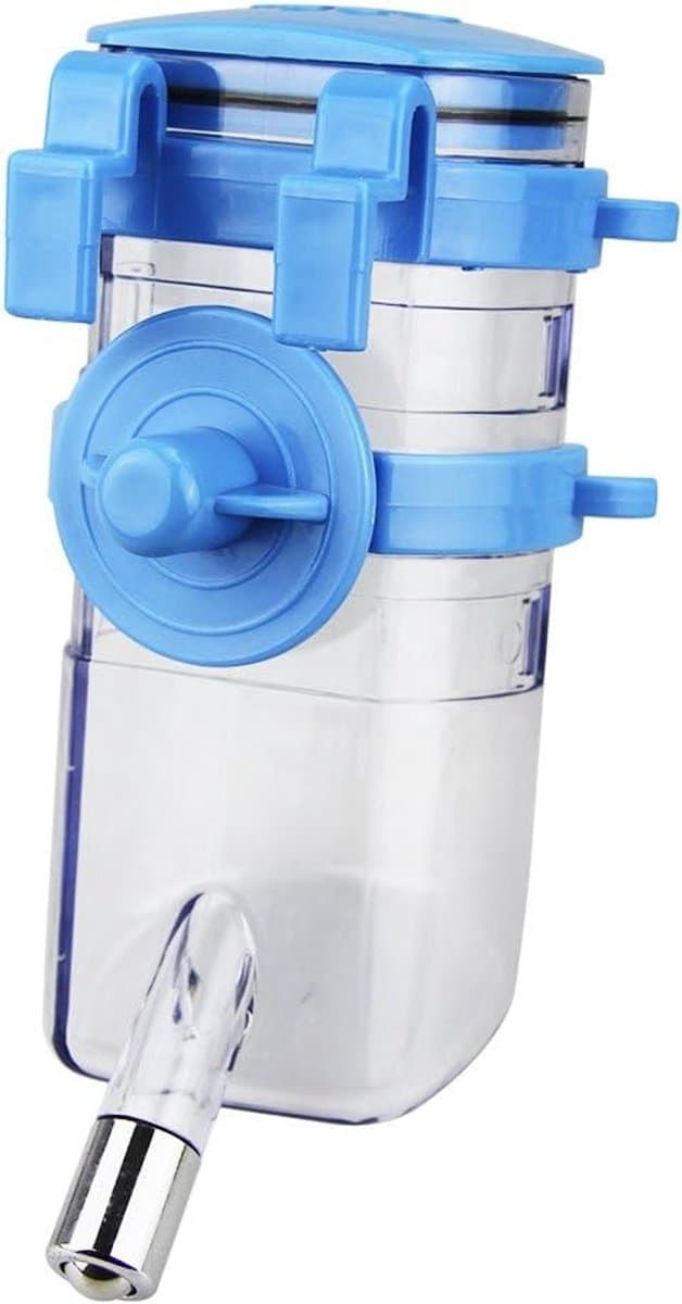 Waterdispenser voor Huisdieren, Drinkfles voor Honden, Katten en Konijnen, 400 ml, Handige Reisfles voor Dieren