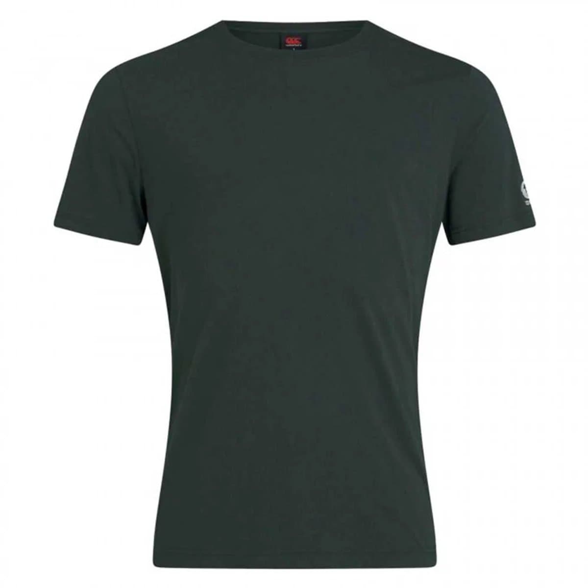 Canterbury Club Plain T-shirt Met Korte Mouwen Groen L Man