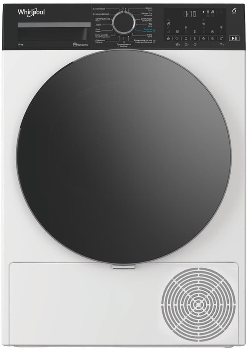Whirlpool C WD 105M WBS BE - AdaptiveDry - IronTouch - 10kg warmtepompdroger