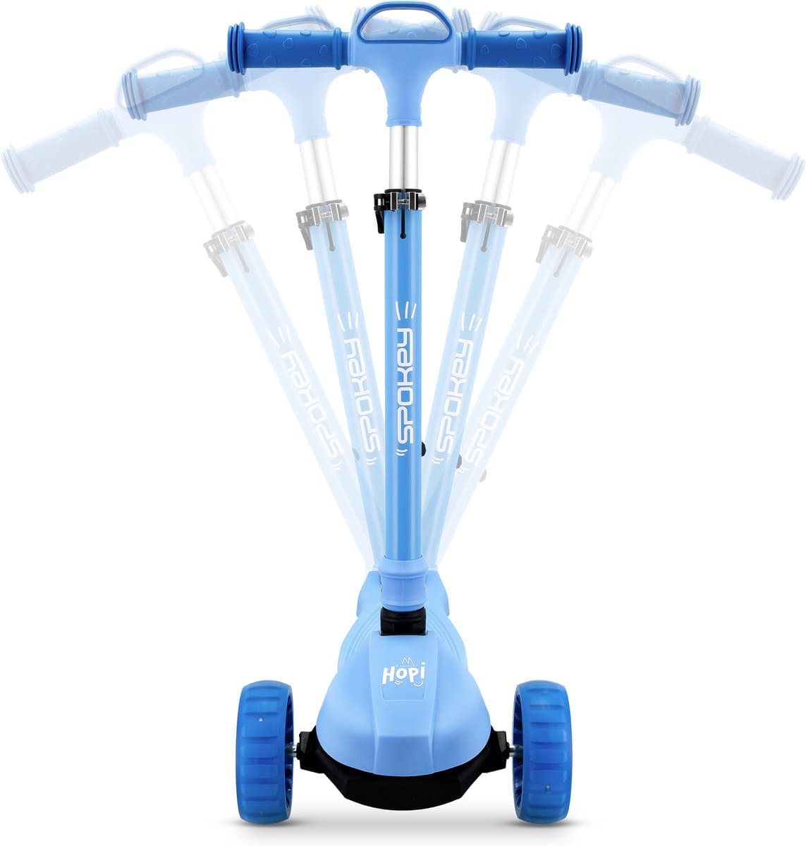 Spokey Hopi Step - Blauw - Verstelbaar stuur - Opvouwbaar - 3 wielen