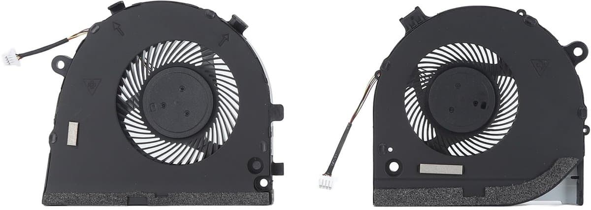 Dailygoods - Laptop CPU GPU-koelventilator - Geluidsarme notebookkoelventilator - Efficiënte warmteafvoer - Aluminium en ABS - Geschikt voor G3 3579 G