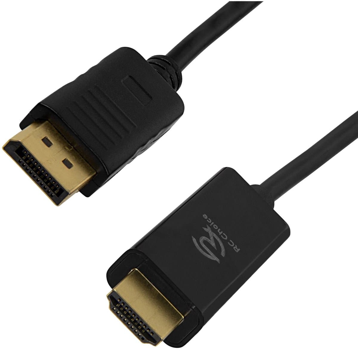 DisplayPort naar HDMI Kabel - 4K 30Hz - 1.8 Meter - DP Male naar HDMI Male