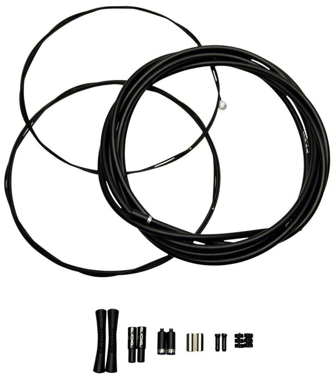 Sram Shift Road/mtb Cable 4 Mm Kit Schakelkabels Set Zilver 1.1 x 2300 mm
