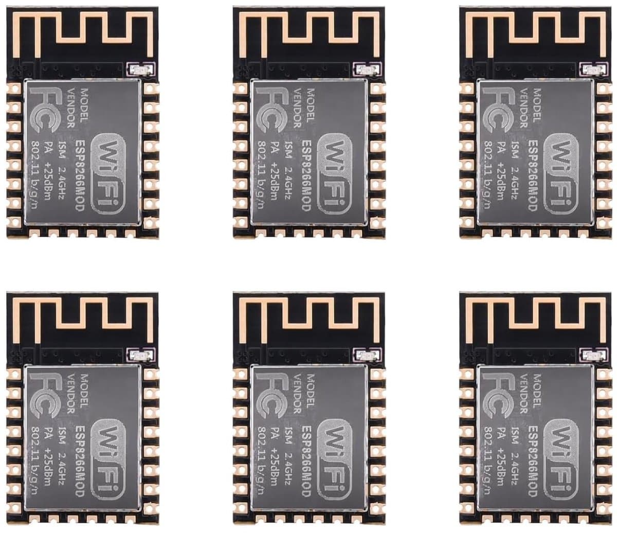 Dailygoody - ESP-12F Wifi-moduleboard - Draadloze WiFi-module - Externe seriële poort - Compact formaat - Ideaal voor IoT-toepassingen - Verbeter jouw