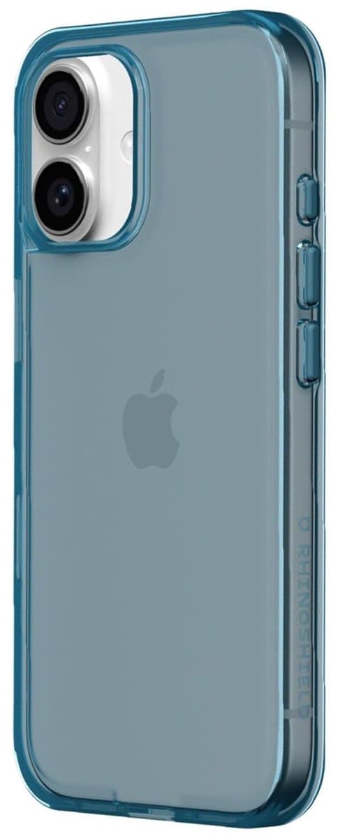 Rhinoshield, Hoesje Geschikt voor Apple iPhone 17 Schokbestendig JellyTint Serie Draadloos Opladen Compatibel, Nachtblauw