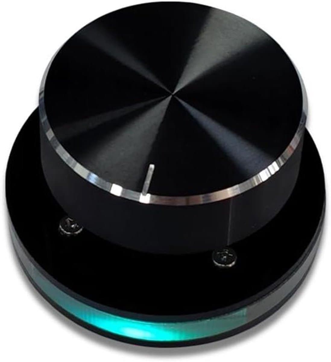 USB Volumeregelaar - Audio Controller - Muziek Bediening - Programmeerbare Sneltoetsen - Type-C - Zwart