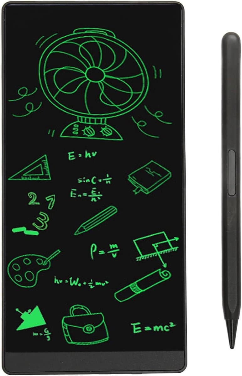 6.5 Inch LCD Schrijftablet - Digitale Teken- en Notitiepad, Gummeerbaar en Herbruikbaar