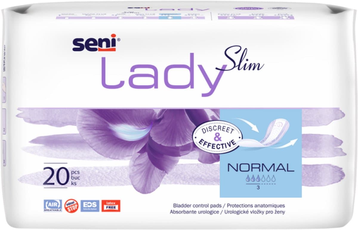 Seni Lady Slim Normal - 18 pakken van 20 stuks