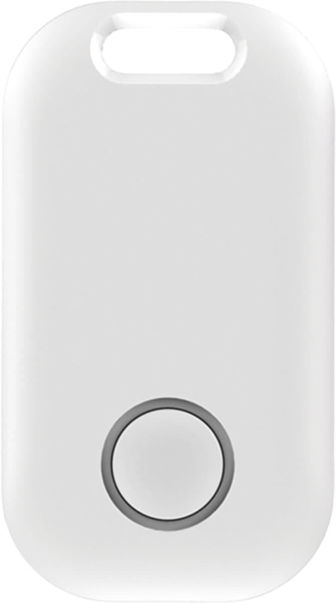 Mini GPS tracker - Locatie tracker - GPS volgsysteem - Bluetooth Tracker - Real-time tracking - Smart tag – Key finder - Koffer tracker - Bagage tracker - Wit