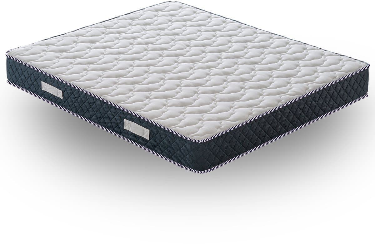 iLoveSleep - Matras OLYMPE 80x200 Traagschuim met Koudschuim Matras - Dikte 21 cm - Anti-allergisch - extra stevig