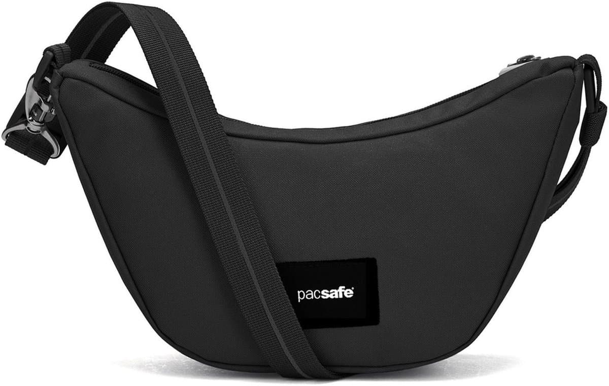 Pacsafe GO Lunar Crossbody tas - 2.5L - RFID - Anti-diefstal - Waterafstotend - Zwart