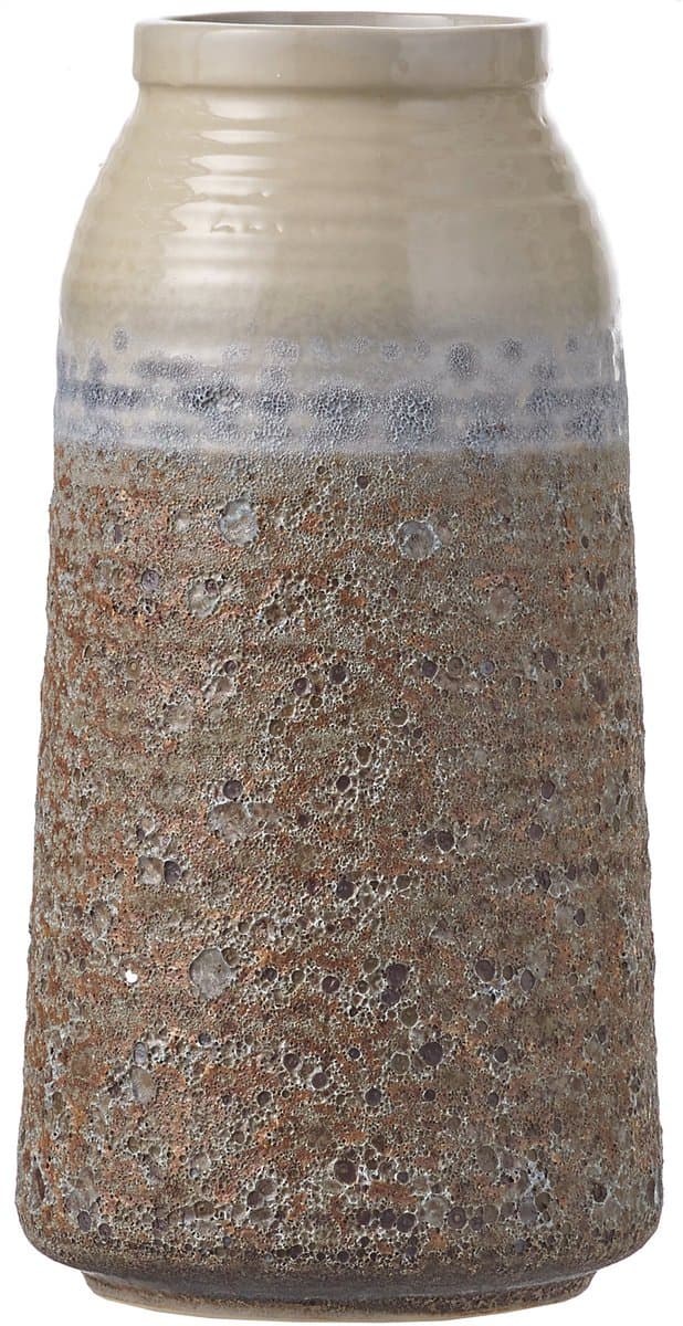 Casa Vivante Giana Vaas - H25 x Ø13 cm - Crème