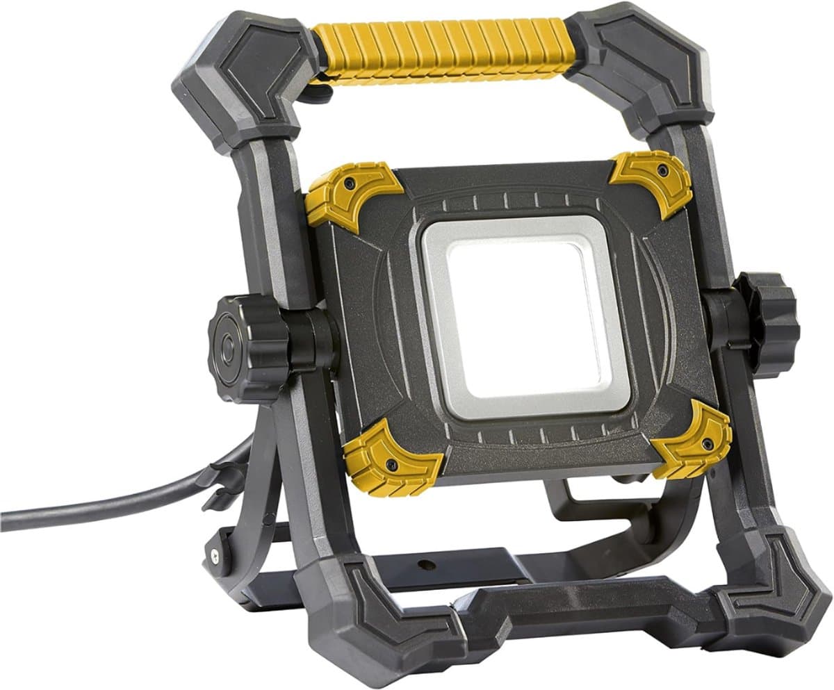 SP® Bouwlamp - LED Werklamp - Werklamp oplaadbaar - Zwart - 28cm x 11cm x 32cm