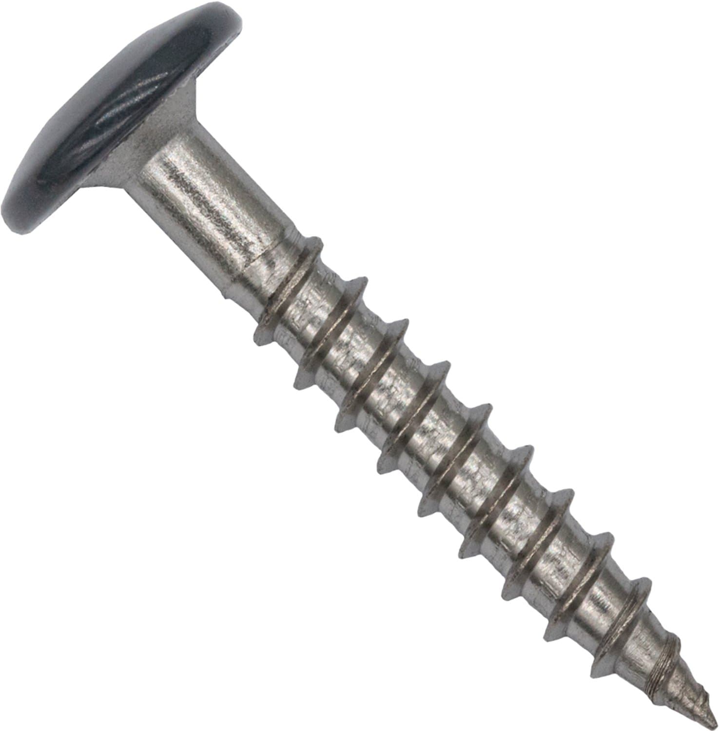 TWISTEC Trespa Schroeven Antraciet 4,8 x 60 mm – voor HPL & Gevelbekleding – 100 Stuks