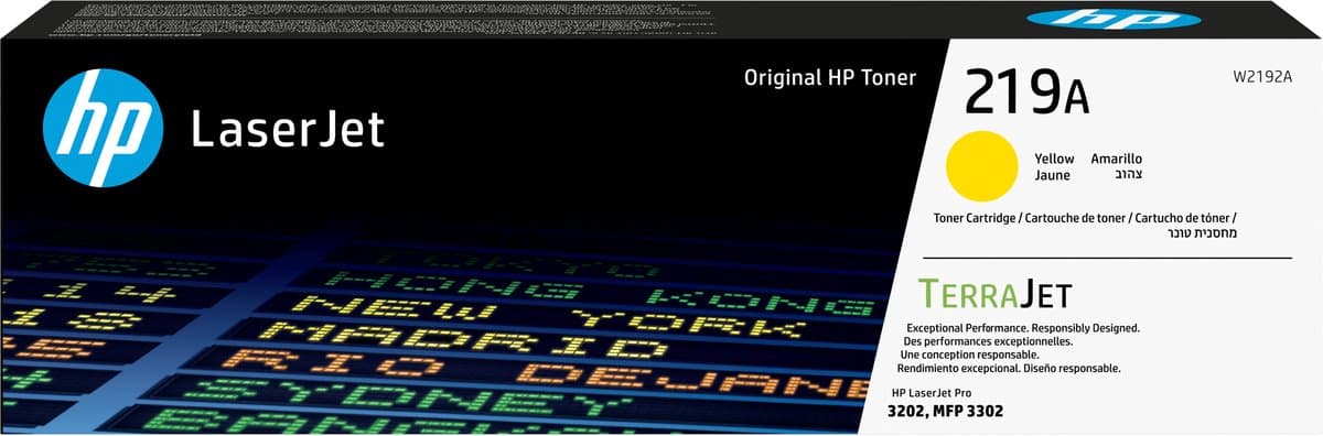 HP 219A Toner Geel