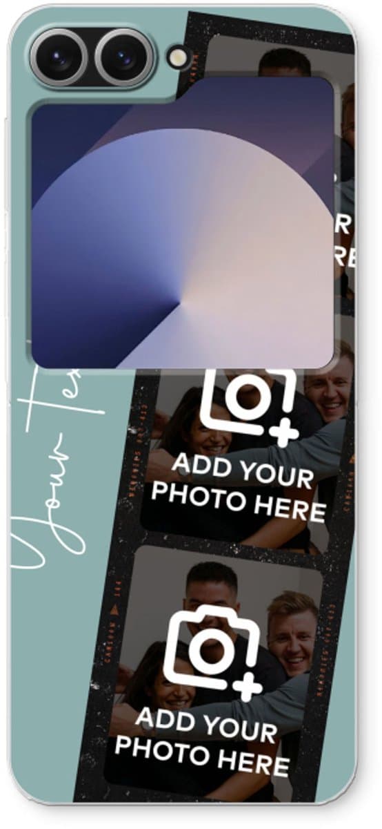 Gepersonaliseerd - Case Company® - Hoesje geschikt voor Samsung Galaxy Z Flip6 hoesje - Filmrol N°1 - Soft Cover Telefoonhoesje - Bescherming aan alle Kanten en Schermrand