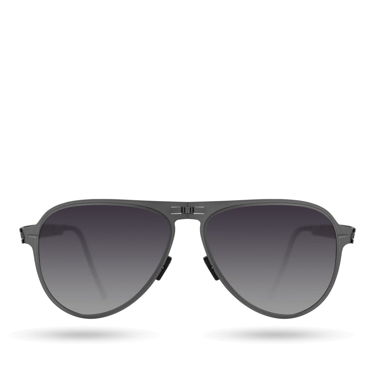 ROAV ATLAS - Opvouwbare zonnebril – Polariserend UV400- Gunmetal - Grey Gradient glazen