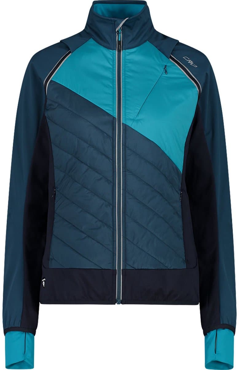 Cmp Detachable Sleeves 30a2276 Softshelljack Blauw 2XS Vrouw