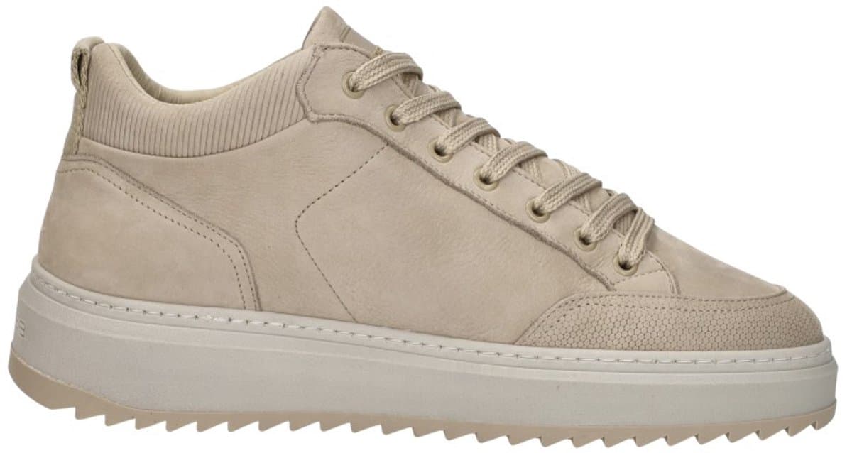 Rehab Russel Nub Sneakers Laag - Beige - Maat 41