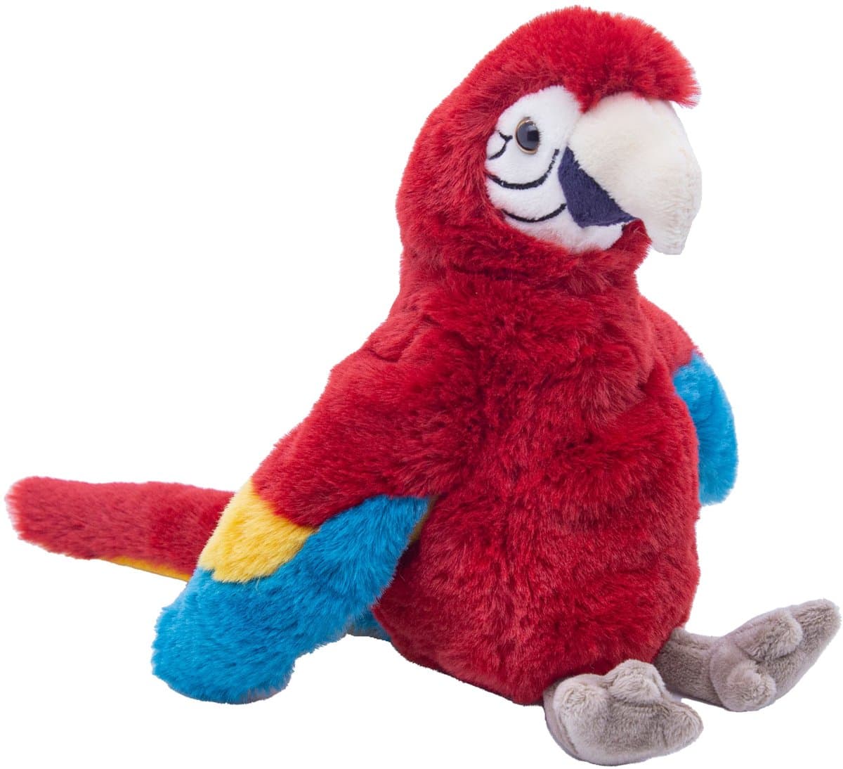 Cute since 1999 - Knuffel papegaai - Rode papegaai speelgoed- Baby knuffel - 20cm