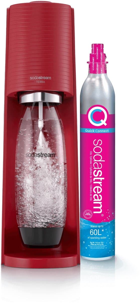 watercarbonatatiemachine + 1l fles + 1 cilinder - sodastream - 1012811332