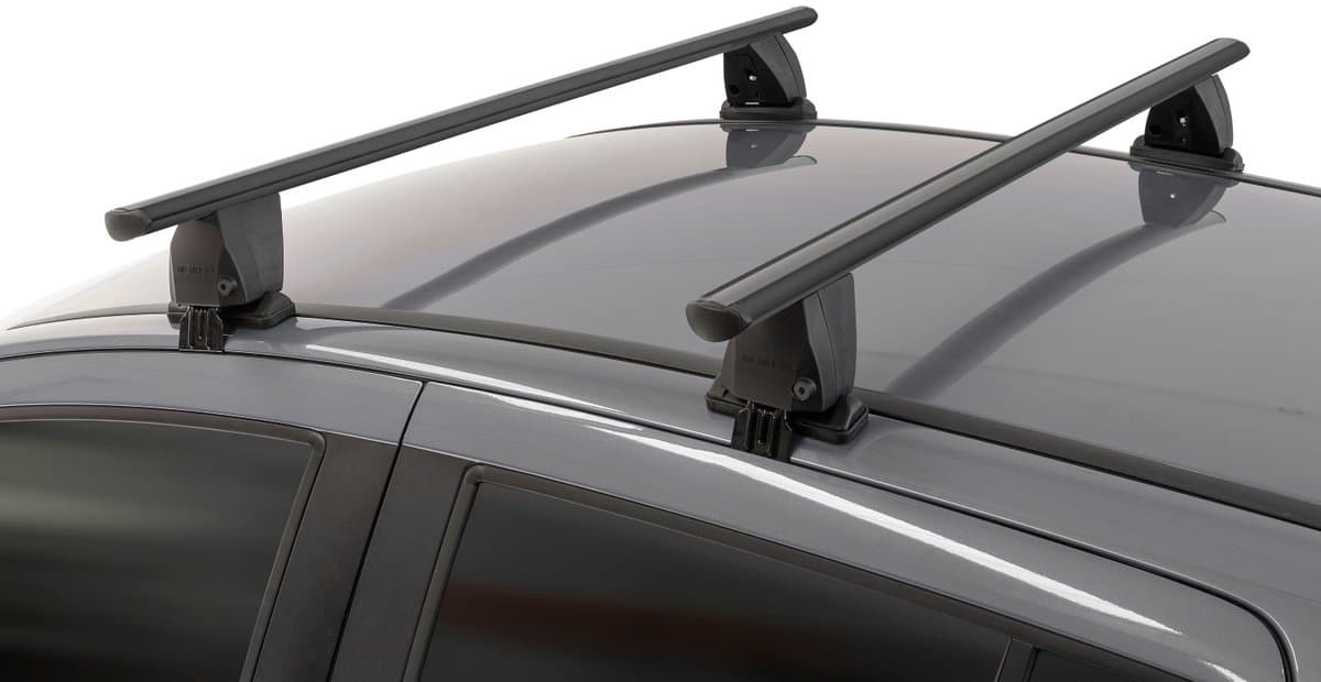 Dakdragers geschikt voor Opel Ampera 2012-2016 5-deurs hatchback Menabo Delta zwart