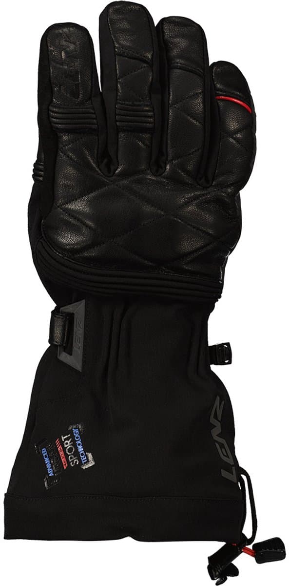 Lenz Scooter Verwarmde Handschoenen Zwart 2XL / Long Man