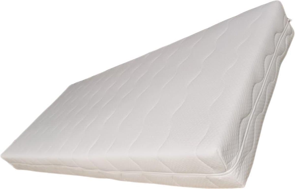 7-zones Pocketveringmatras - Pocketvering - Matras - Pocket met ene zijde Koudschuim en andere zijde NASA Traagschuim 80x220 - 26 cm