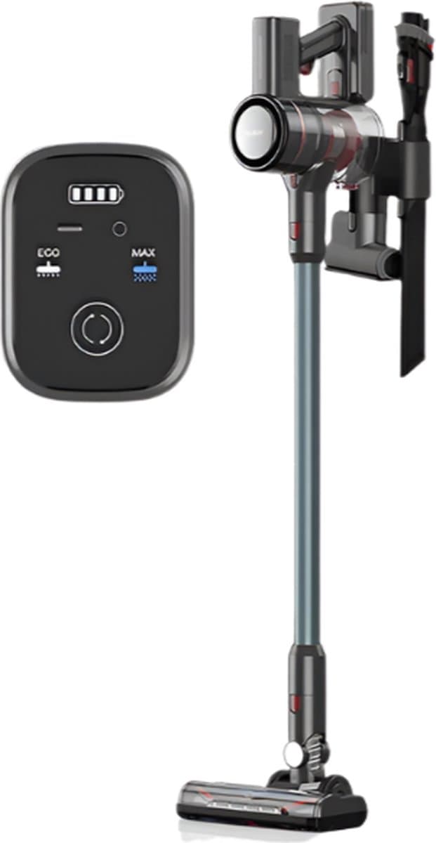 Steelstofzuiger Draadloos - Steelstofzuiger - Stofzuiger - Steelstofzuiger Snoerloos - Krachtige Zuigkracht - 30Kpa - 4 in 1 - 350W - HEPA Filter - LED-scherm