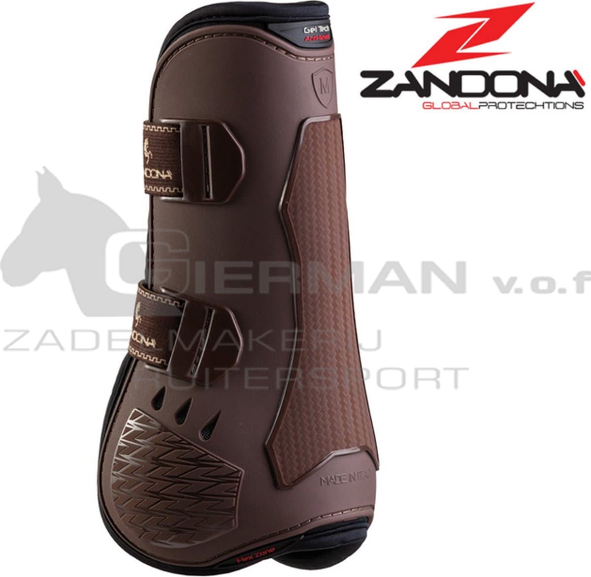 Zandona Carbon Air Peesbeschermers Bruin - S