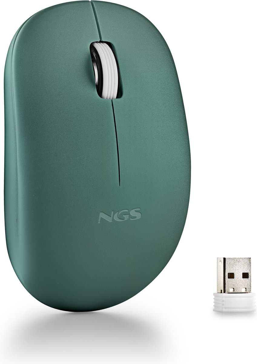 NGS FOG PRO muis Kantoor Ambidextrous RF Draadloos Optisch 1000 DPI