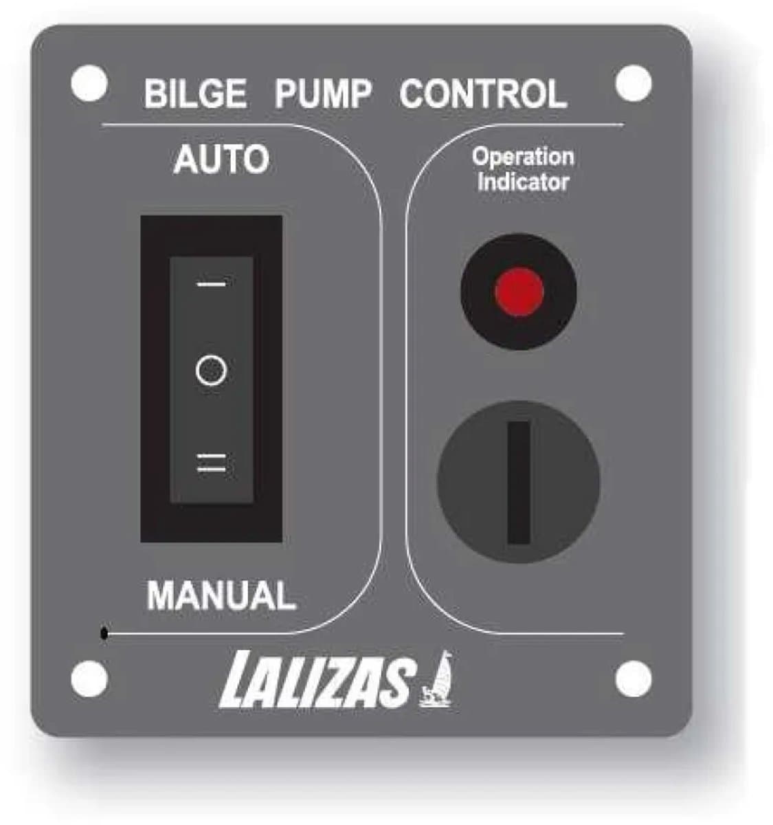 Lalizas bilgepomp controlepaneel 15a