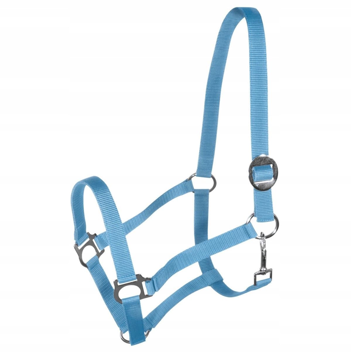 York Harmony Błękitny Kantár - Comfortabele Pasvorm voor Paarden