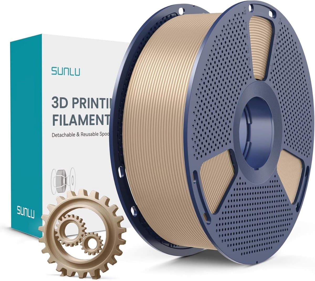 PLA+ Filament 1,75 mm voor 3D Printers, Verbeterde Sterkte, 1kg Spoel