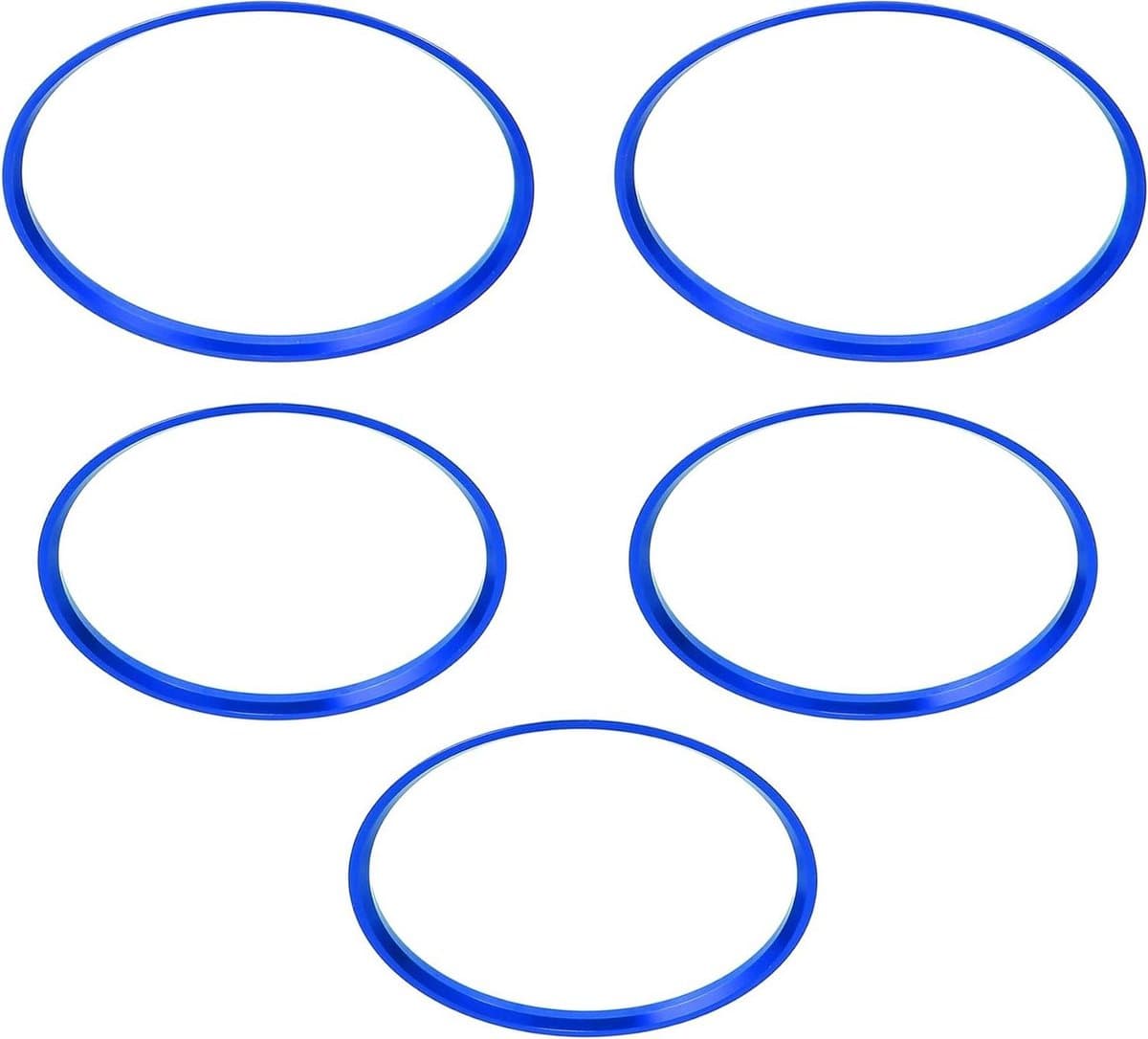 Provento - Decoratieve Ringen Auto Interieur Accessoires - Blauw - Benz A/B Klasse - Vent - Trims - Stickers