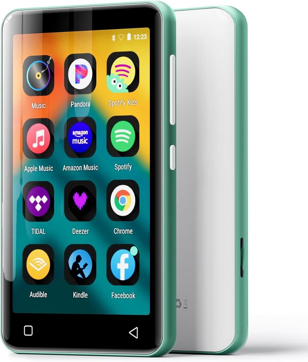 MP3-speler met 80 GB, Bluetooth, Wifi en 4 Inch Touchscreen voor Kinderen