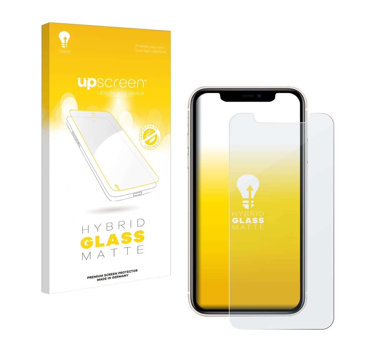 upscreen - Screenprotector voor Apple iPhone 11 - Folie Beschermfolie Beschermglas matte