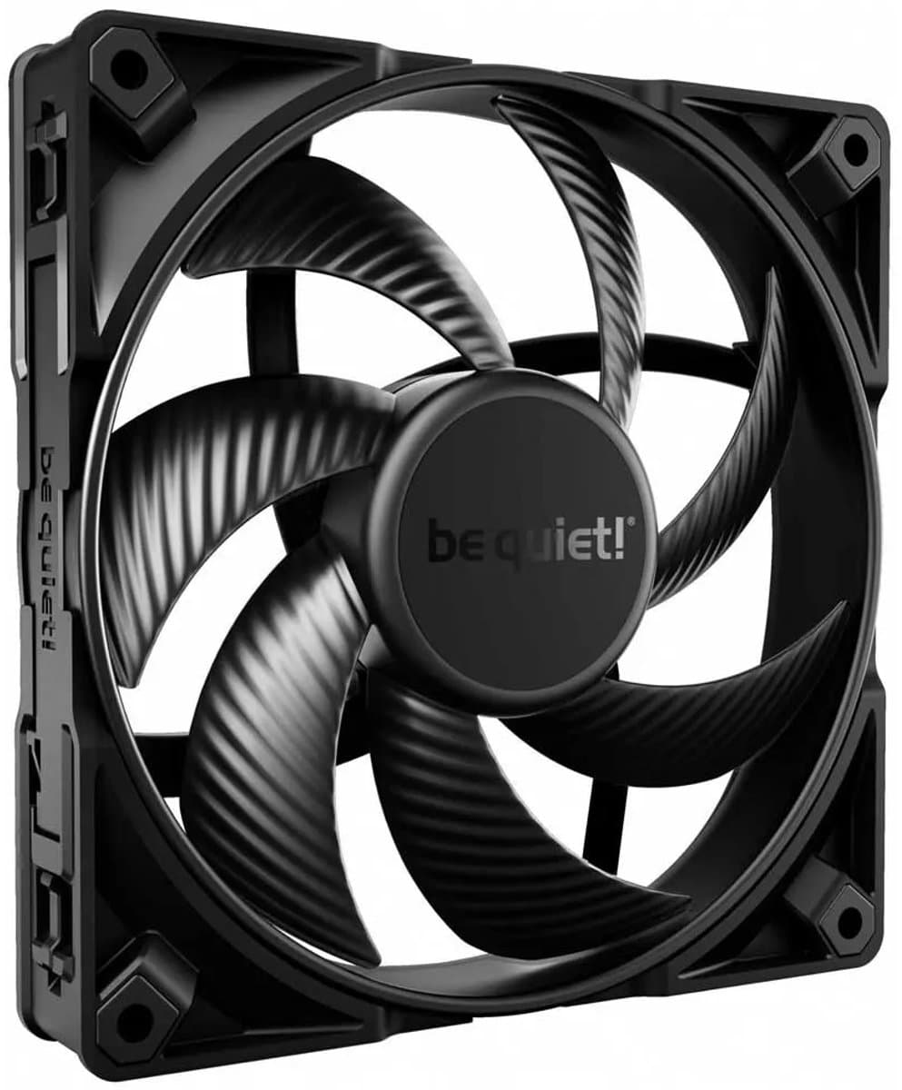 Be quiet! Silent Wings 4 - Case fan - 140 mm - 4-pin - PWM - 2400 RPM - Zwart