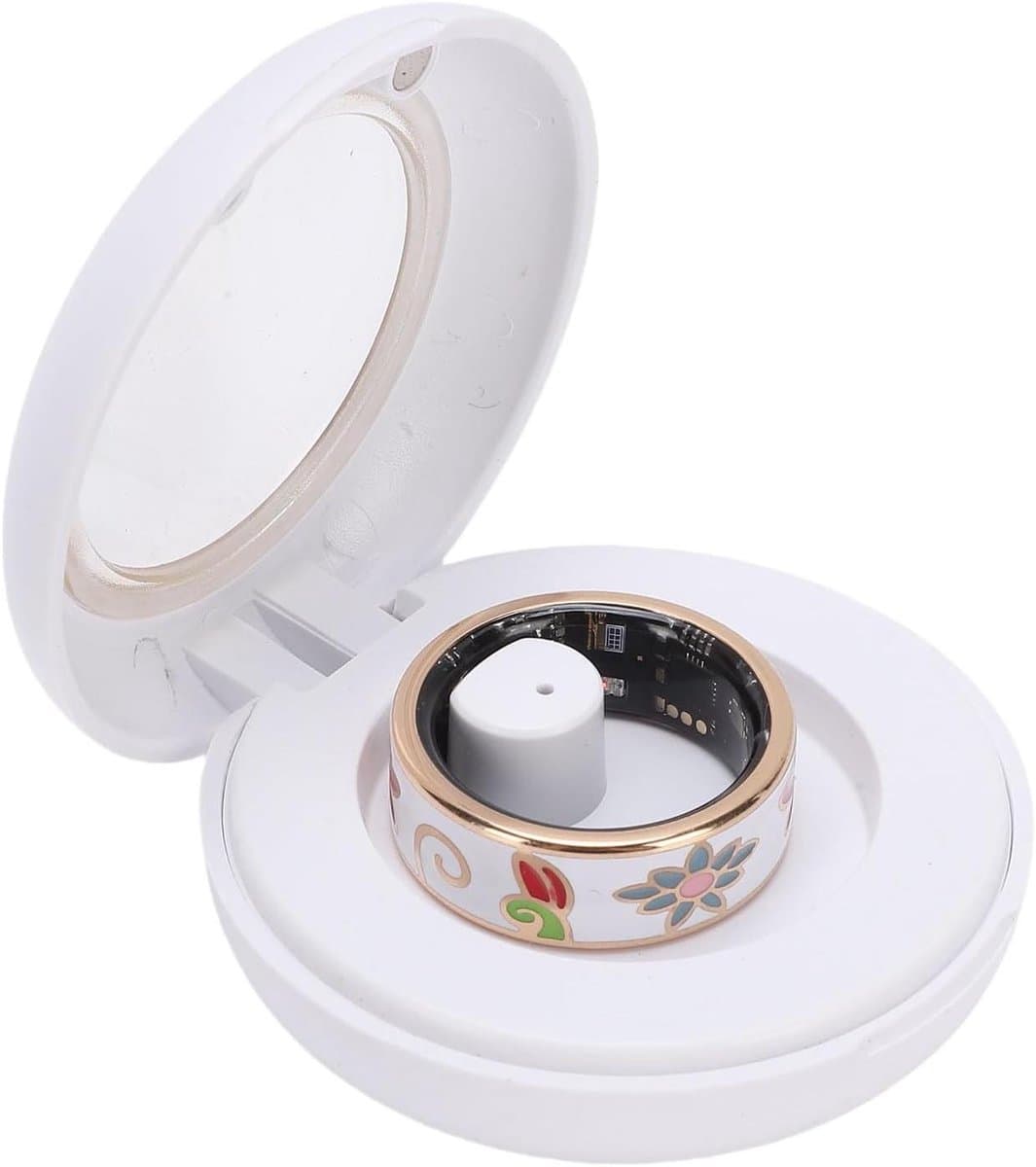 Slimme RIng - Fitness Tracker - Activiteiten Monitoren - Enamel Afwerking - ID 17.3mm - Meerdere Kleuren