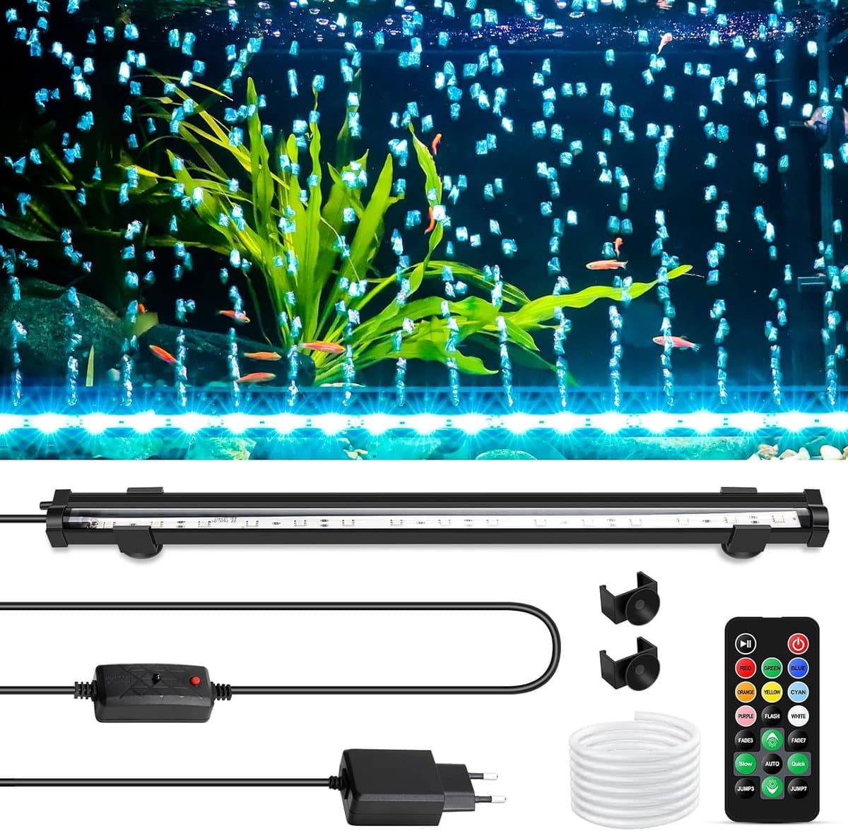 fishkeeper Aquarium air Bubble Light (8 W - 93,5 cm) - ShopVlot
