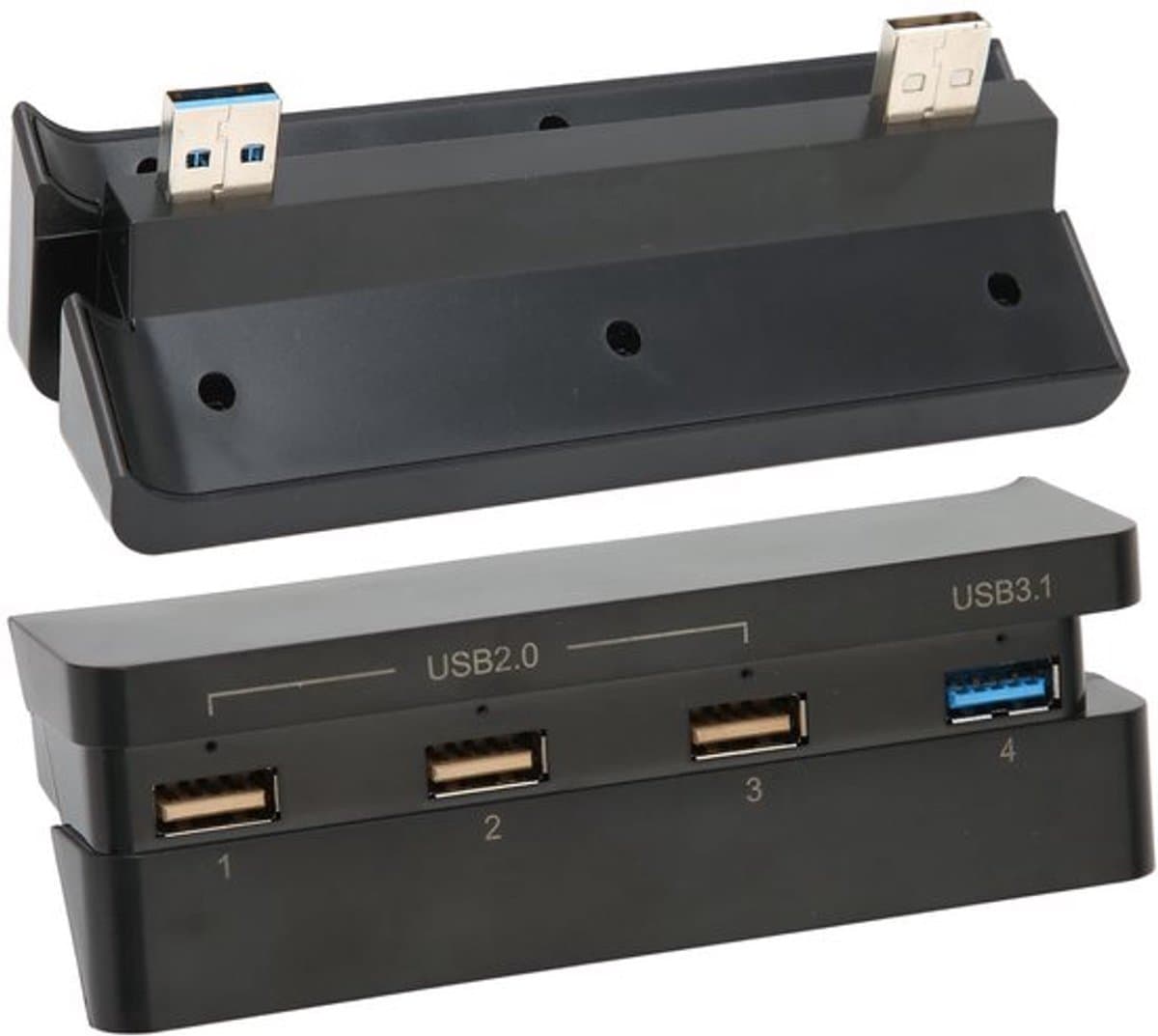 Zeynomax - 4-poorts USB-hub - USB 3.1 - Opladen van accessoires