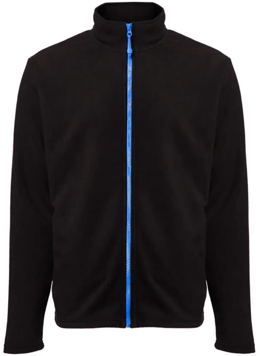 Fleece met rits Black & Match Grizzly