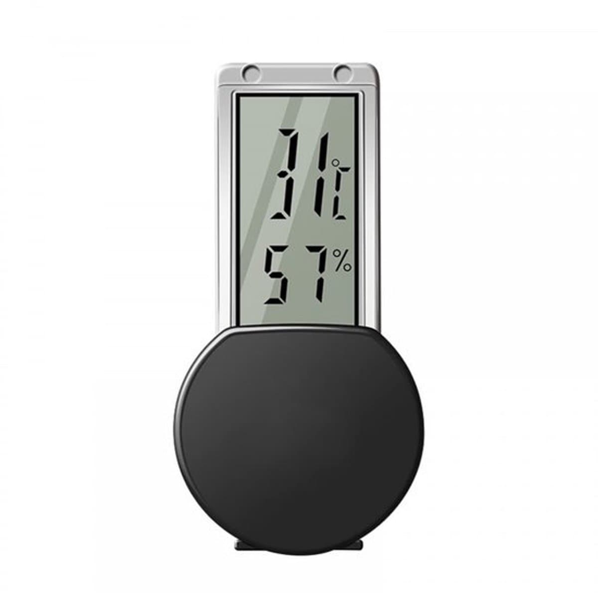 Thermometer Digitale Temperatuurmonitor - Hygrometer - Voor Reptielen - Hoge Gevoeligheid - Met Zuignap - Terrarium Gebruik - Klimaatmeter