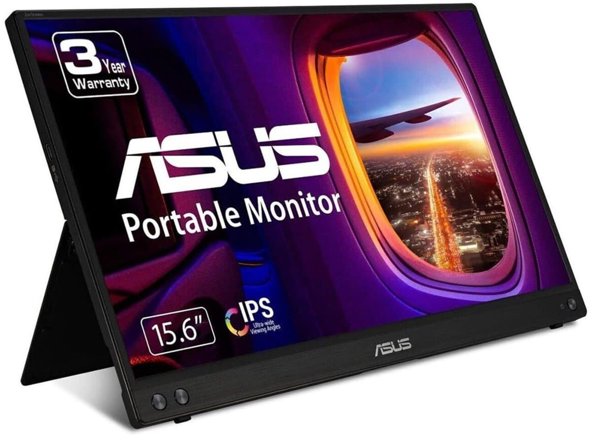 ASUS MB16ACV computermonitor 39,6 cm (15,6") 1920 x 1080 pixels Full HD LED zwart