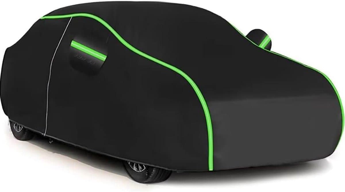 Autohoes - Voertuighoes - Bescherming buiten - Alle weersomstandigheden - Voor specifieke modellen - Zwart Groen