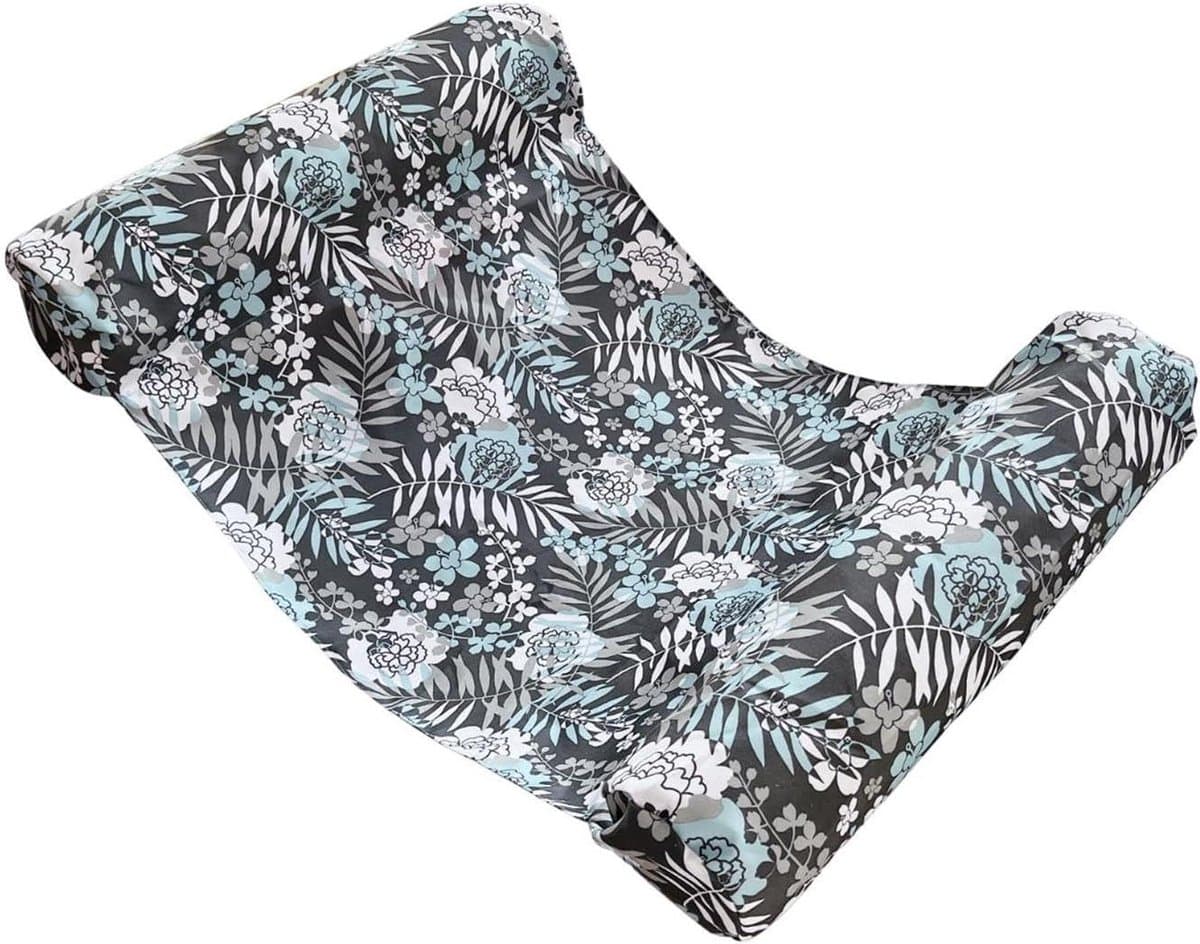 Zwembad Hangmat - Drijvend Luchtbed - Ontspannen in Water - Bloemenprint Design - 130x70 cm - Multicolor