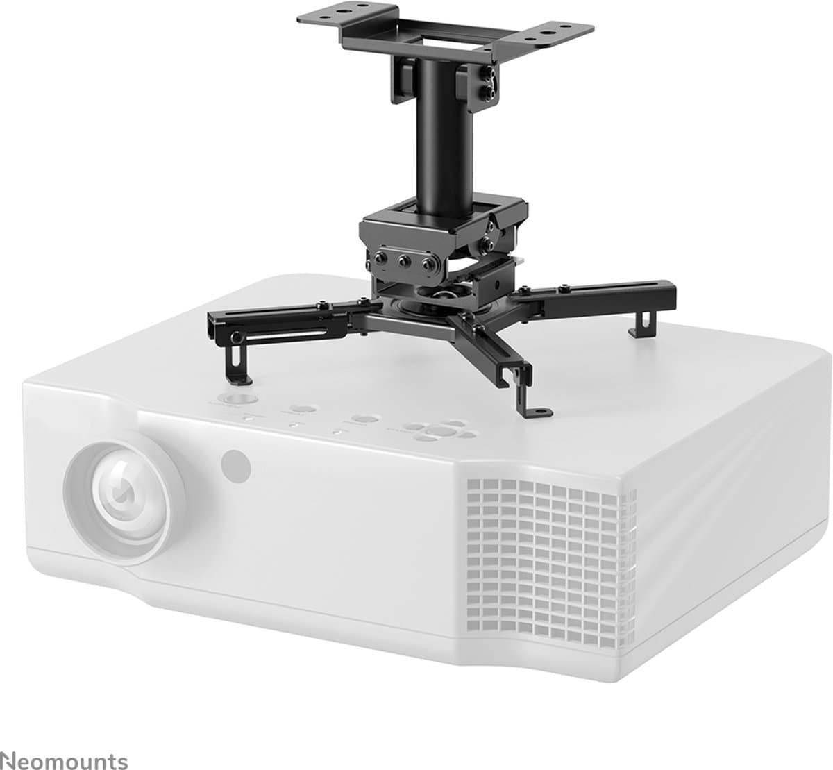 Neomounts CL25-530BL1 projector plafondbeugel - universeel - hoogte 25,5 cm - zwart