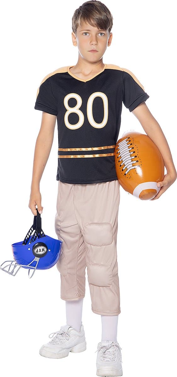 FUNIDELIA American Football Speler Kostuum voor Jongens - 107 - 113 cm