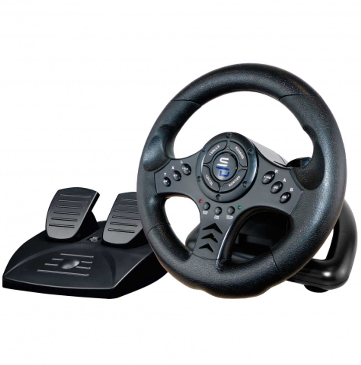 Subsonic Superdrive SV450 Racing Wheel – Stuur met Pedalen & Paddles – 180° Draaibereik – Voor PS4, Xbox, Switch & PC (Niet PS5 Compatibel)